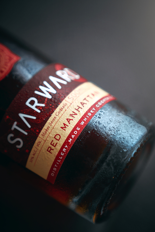 Red Manhattan is the second release in Starward’s bottled cocktail series.