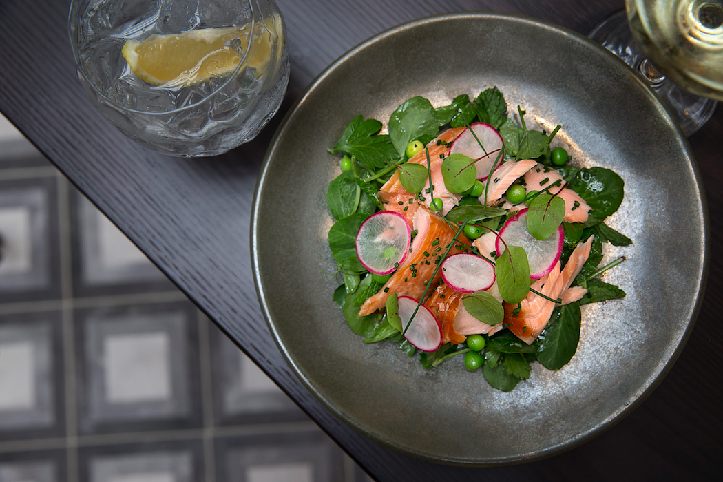 The Star Gold Coast Garden Kitchen and Bar House Smoked Salmon Salad