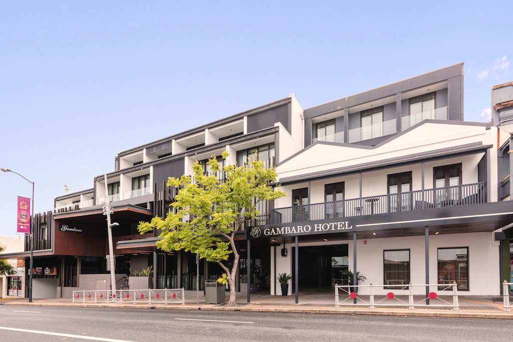 Gambaro Hotel Exterior Supplied