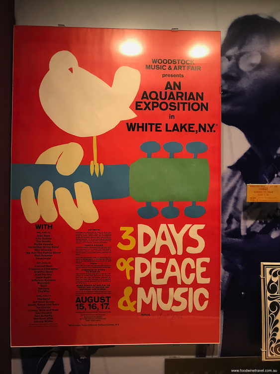 Woodstock 50 Years, Remembering Woodstock, Woodstock Museum at Bethel Woods.