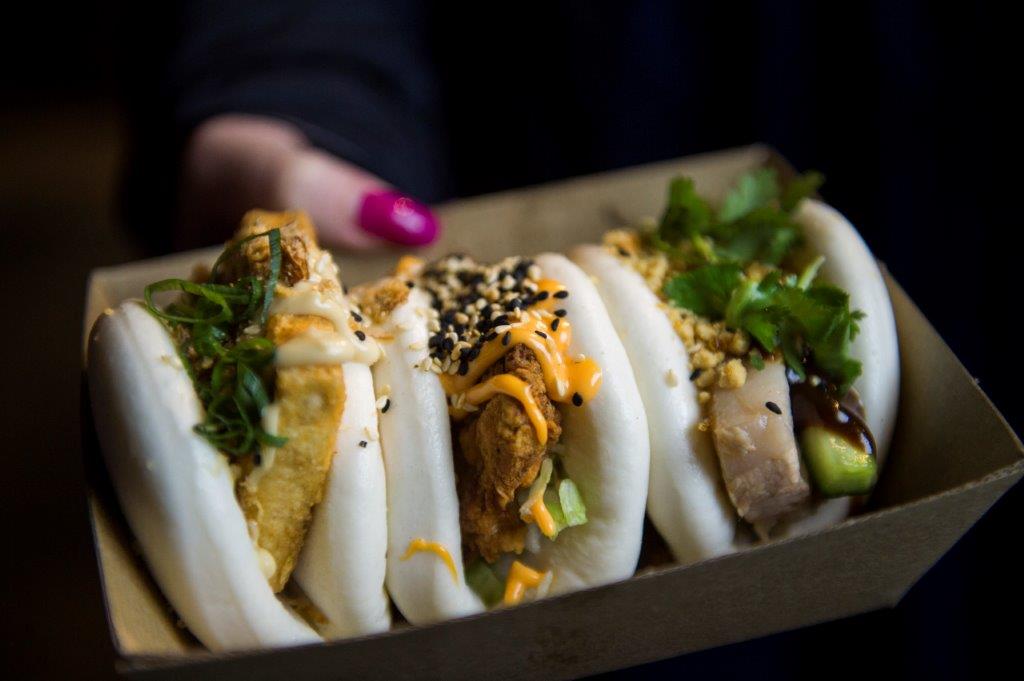 Brisbane Night Noodle Markets Bao Brothers Bao trio