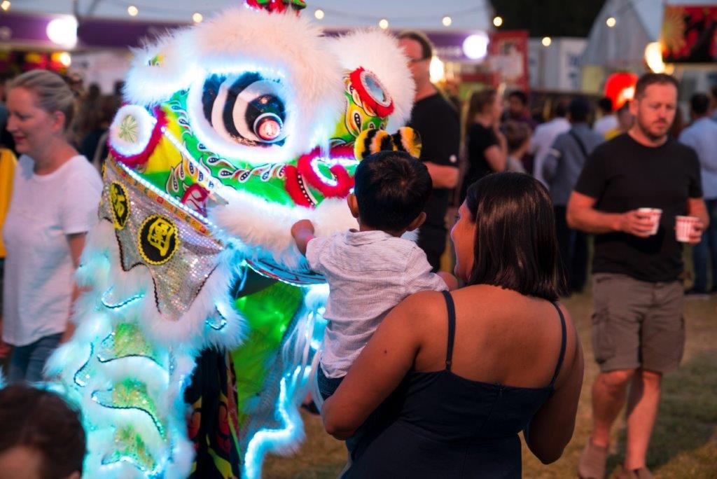 Brisbane Night Noodle Markets Lion