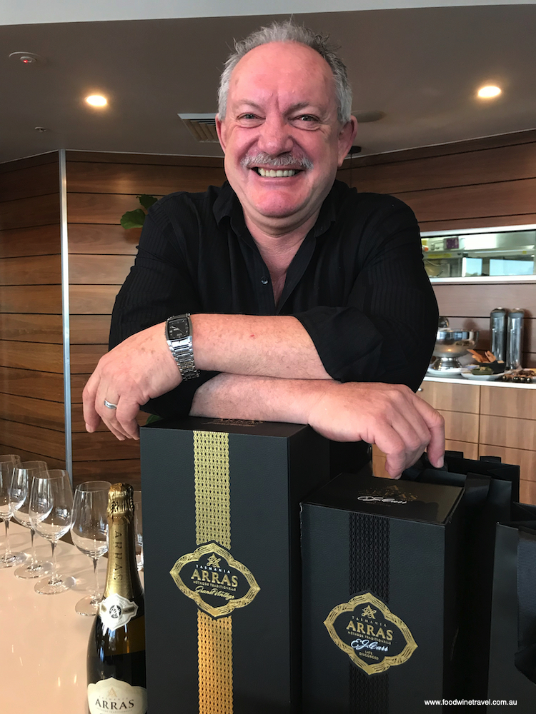 Ed Carr, the only non-Champenois winemaker to ever receive a Lifetime Achievement Award at the Champagne & Sparkling Wine World Championships.