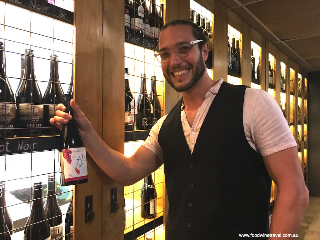 Sommelier Freddy Dordoni runs Grape Therapy with his winemaker wife Ashley Berini.