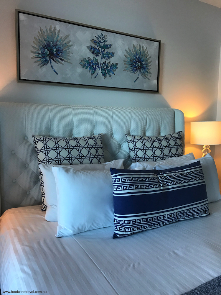 The main bedroom in our 2-bedroom apartment.