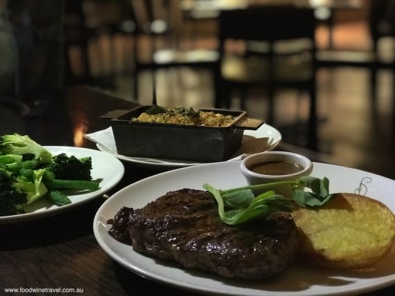Lennons Restaurant wagyu steak