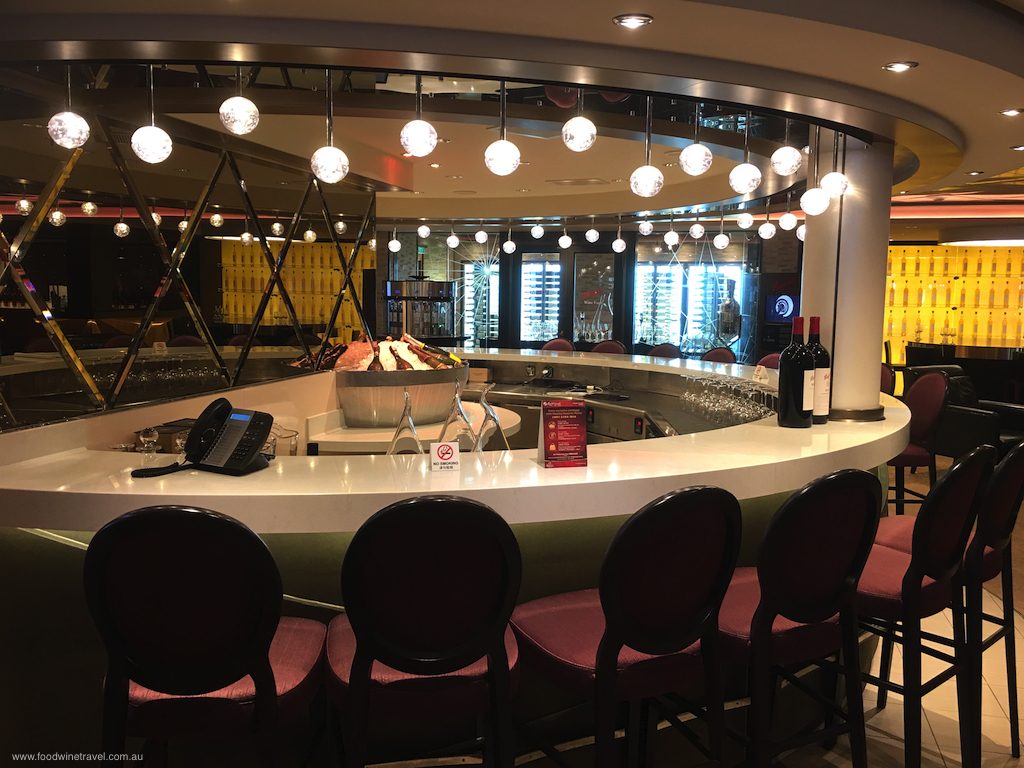 For a more casual experience you can sit at the bar outside the Vault and taste Penfolds wines.