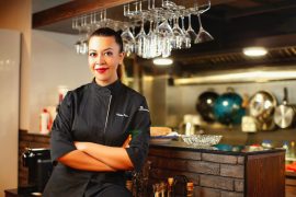 Macao chef Palmera Pena cooking in Sydney