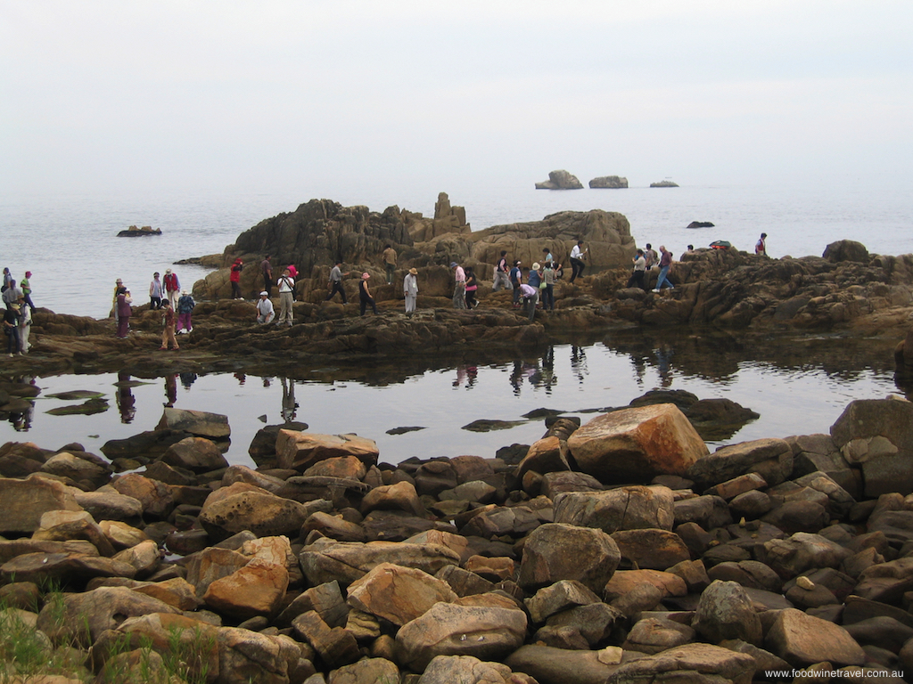 North Korea coastline