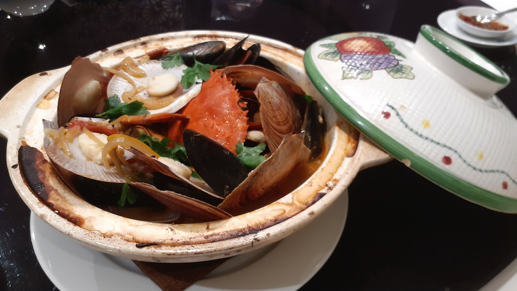 Seafood Cataplana Taste of Macao chef Palmera Pena cooking in Sydney