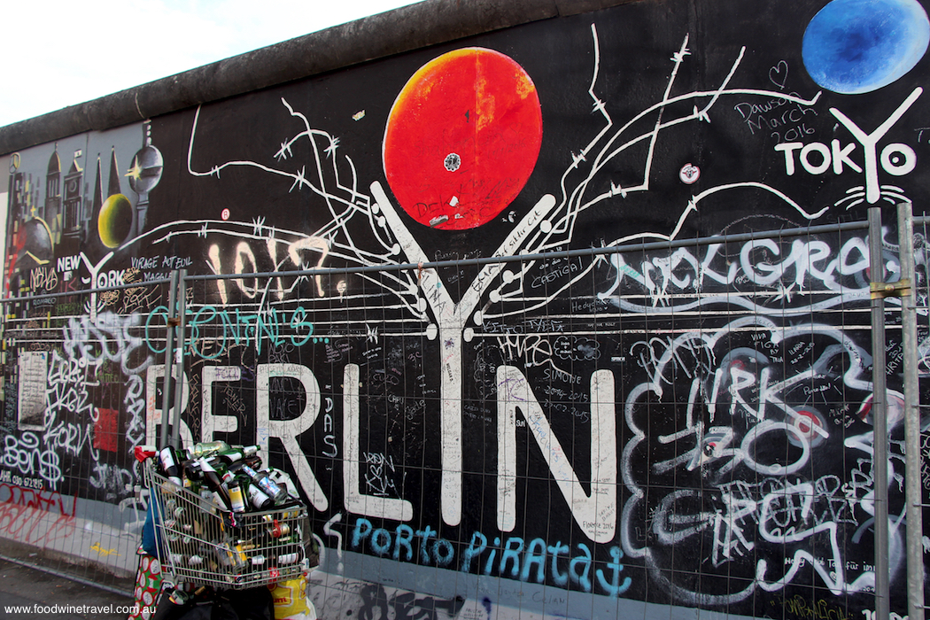 Section of the Berlin Wall