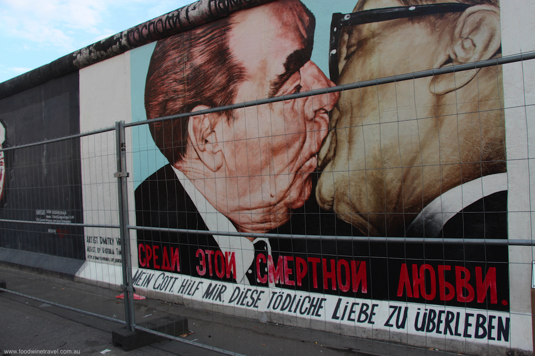 what remains of the Berlin Wall