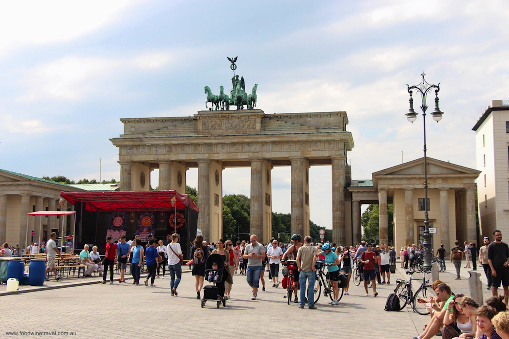 Berlin's Brandenburg Gate, a symbol not only of the city's tumultuous history but also of unity and peace.