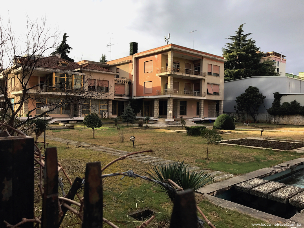 Enver Hoxha's house Tirana Albania