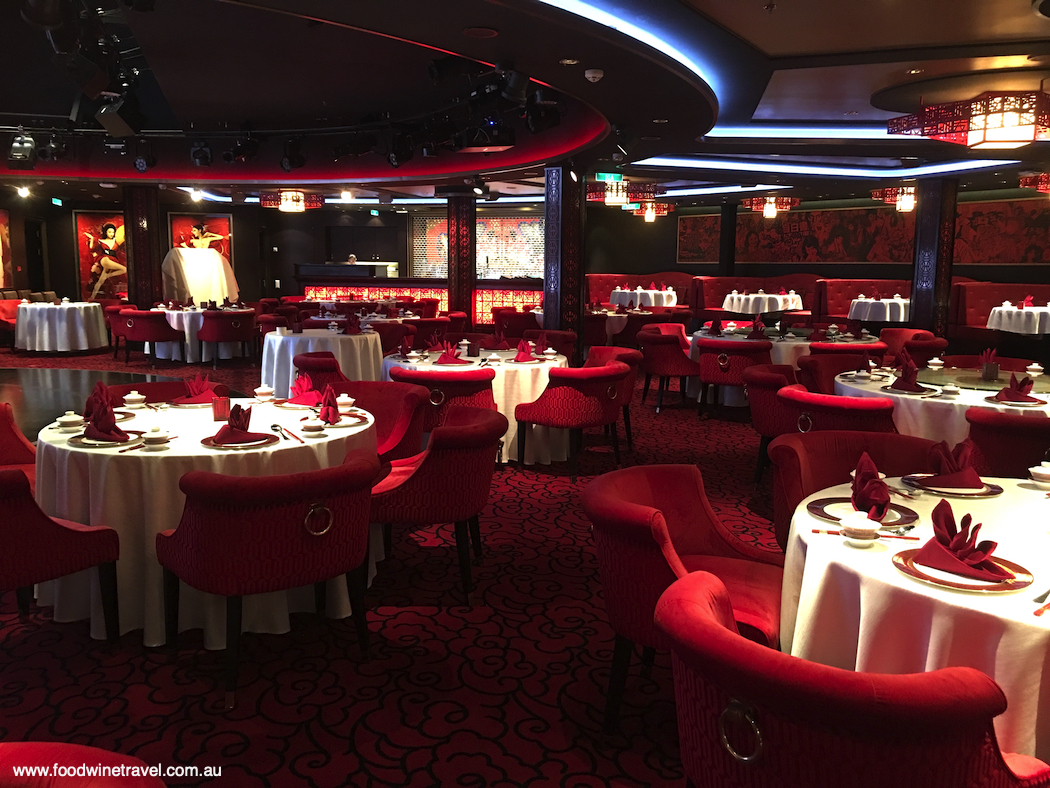 Genting Dream's huge array of dining options includes Silk Road Chinese Restaurant.