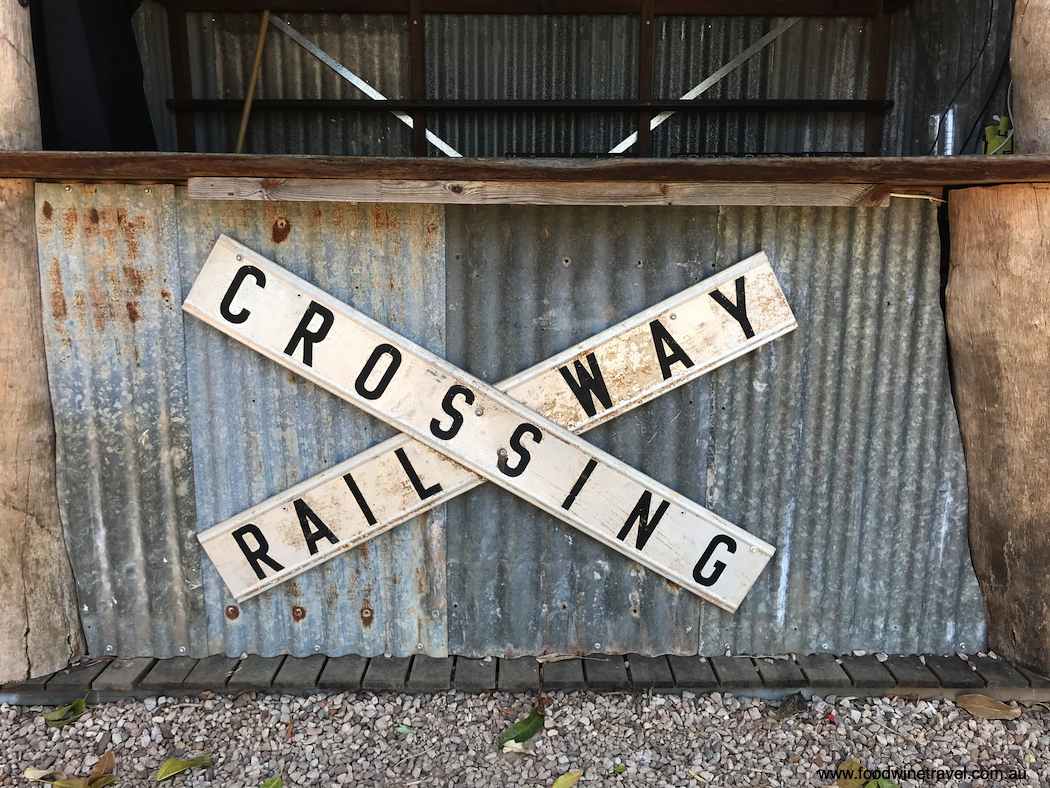 Mary Valley Rattler railway crossing sign