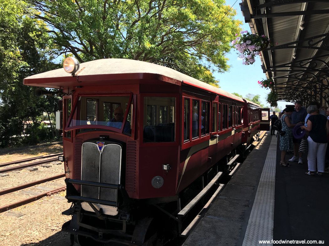 Mary Valley Rattler train at Gympie Station