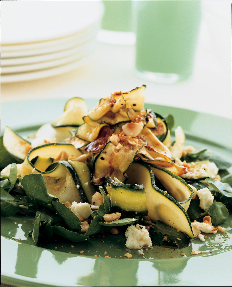 Zucchini Salad, from The Vegetarian Cooking Guide.