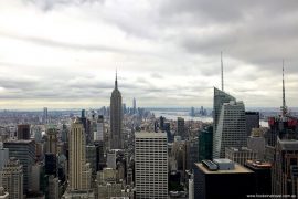 Empire State Building viewed from Top of the Rock, New York movie tour