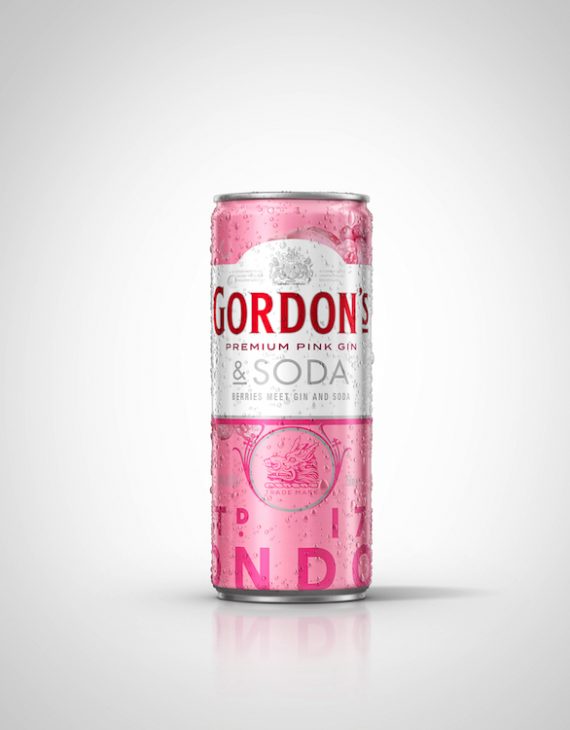 Gordon’s Premium Pink Gin & Soda