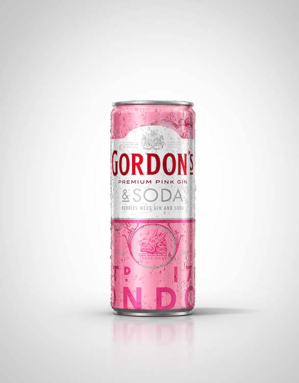 Gordon’s Premium Pink Gin & Soda 