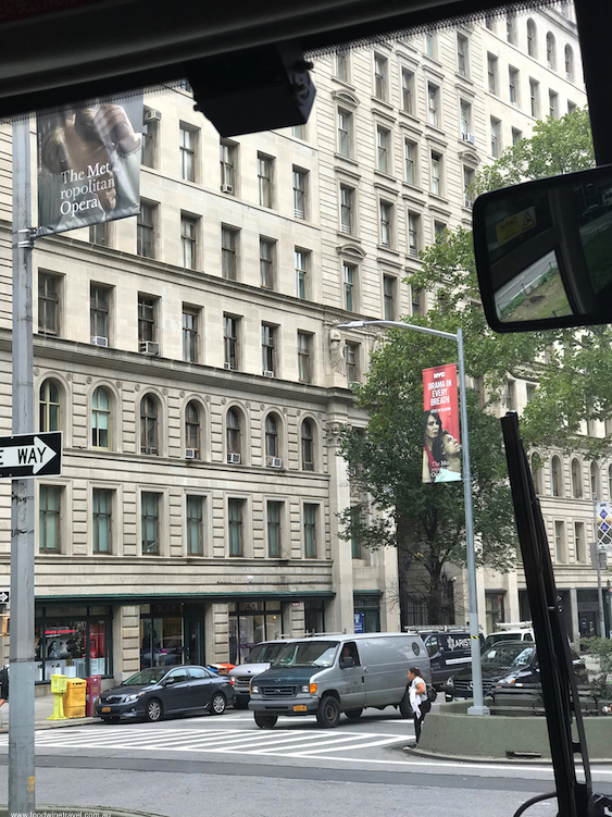 The Apthorp building where Meryl Streep's character lived in Heartburn. New York movie tour