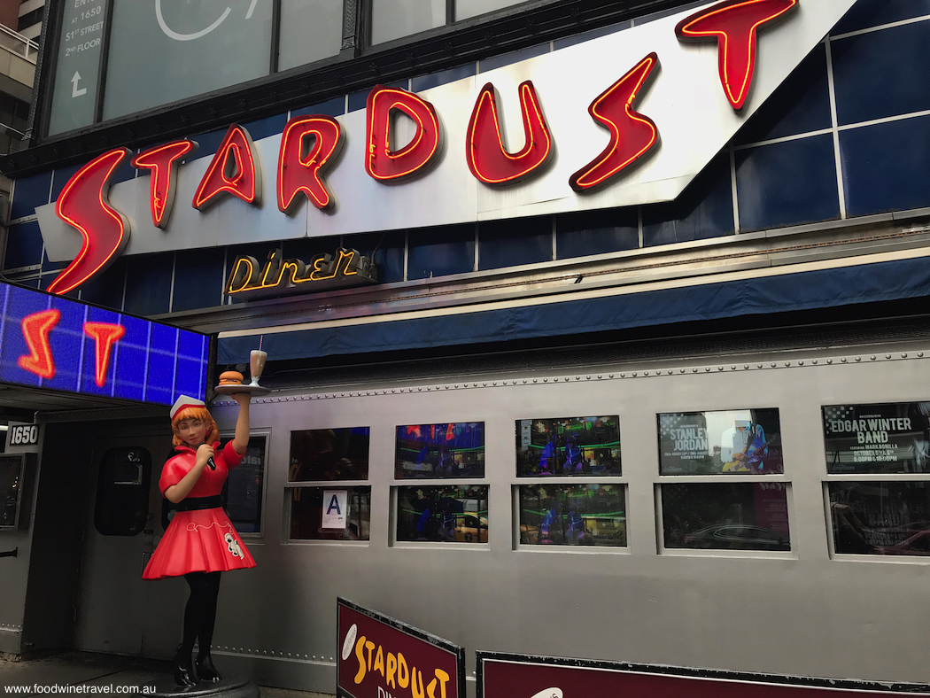 Stardust Diner meeting point for New York Movie Tour