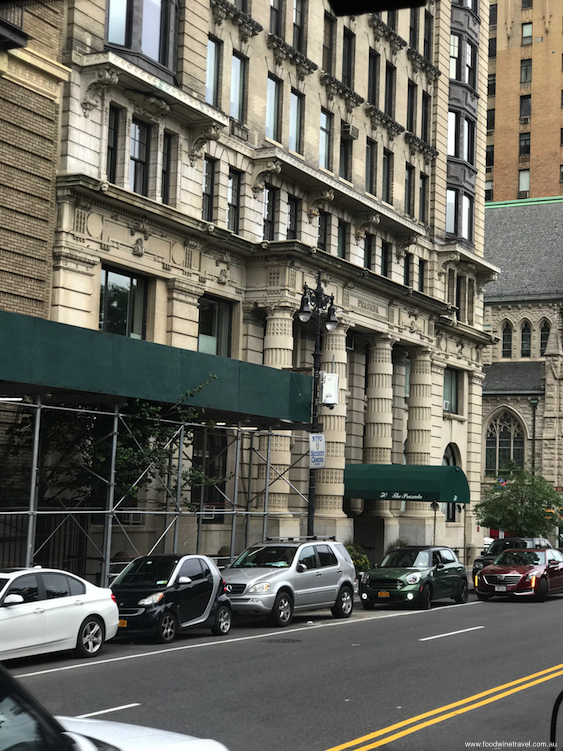 The Prasada building featured in Three Men And A Baby. New York movie tour