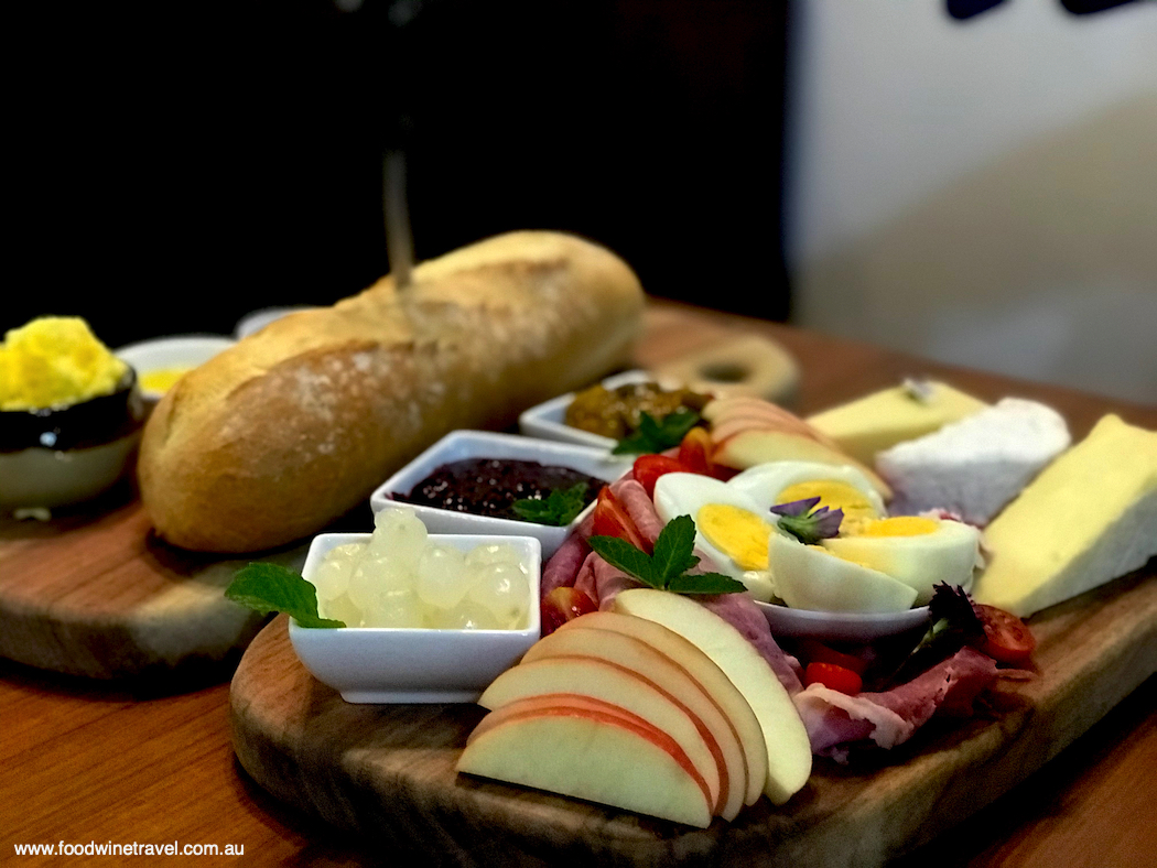 The ploughman’s lunch in  Jersey Girls Café.