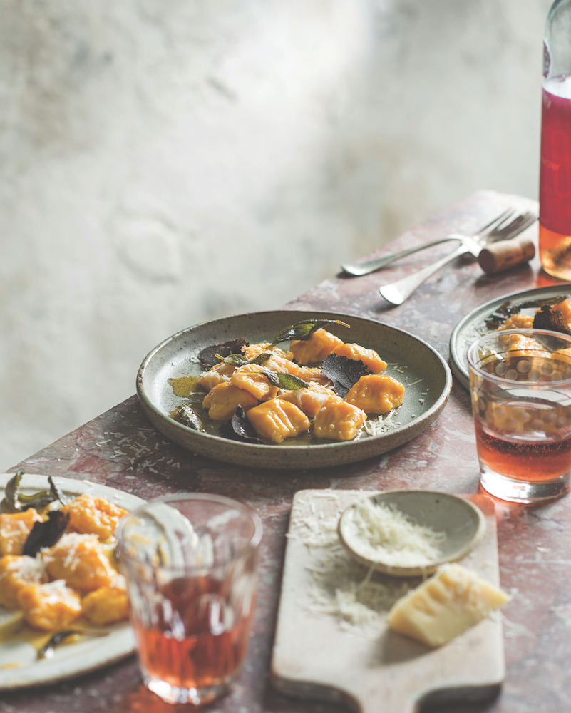 Pumpkin and Ricotta Gnocchi with Black Truffle, from Venetian Republic.