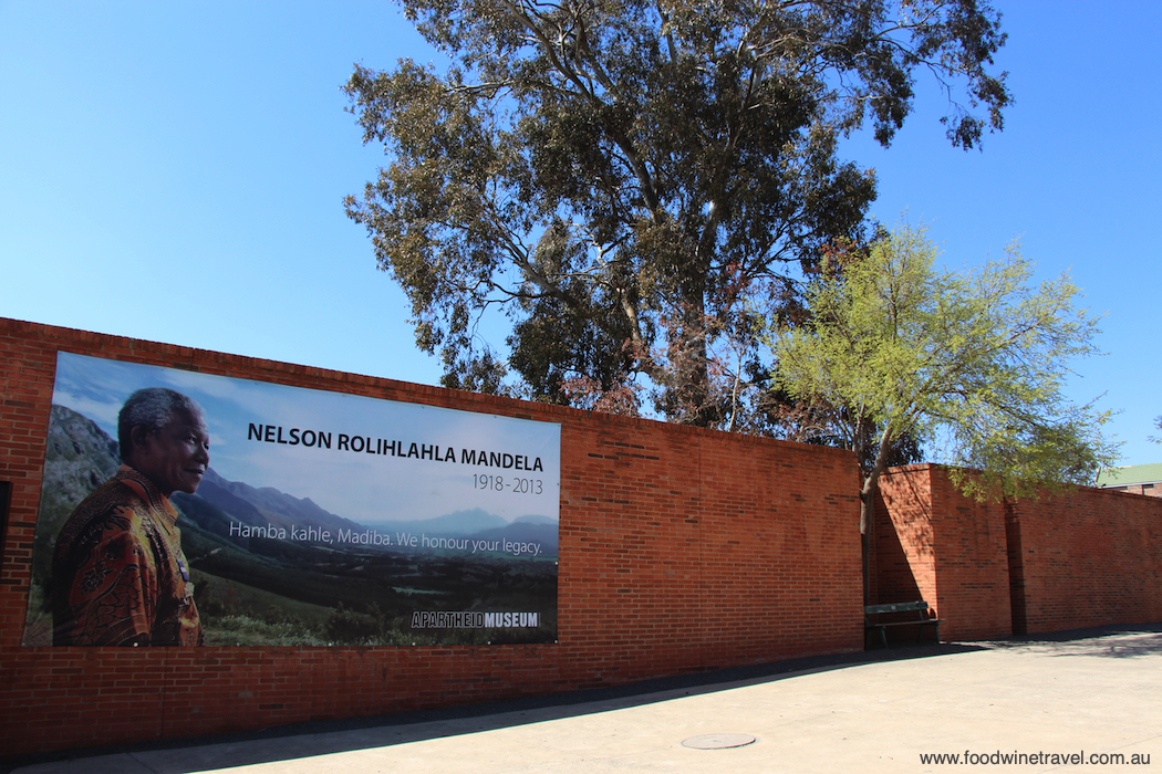 Apartheid Museum Johannesburg sites associated with Nelson Mandela