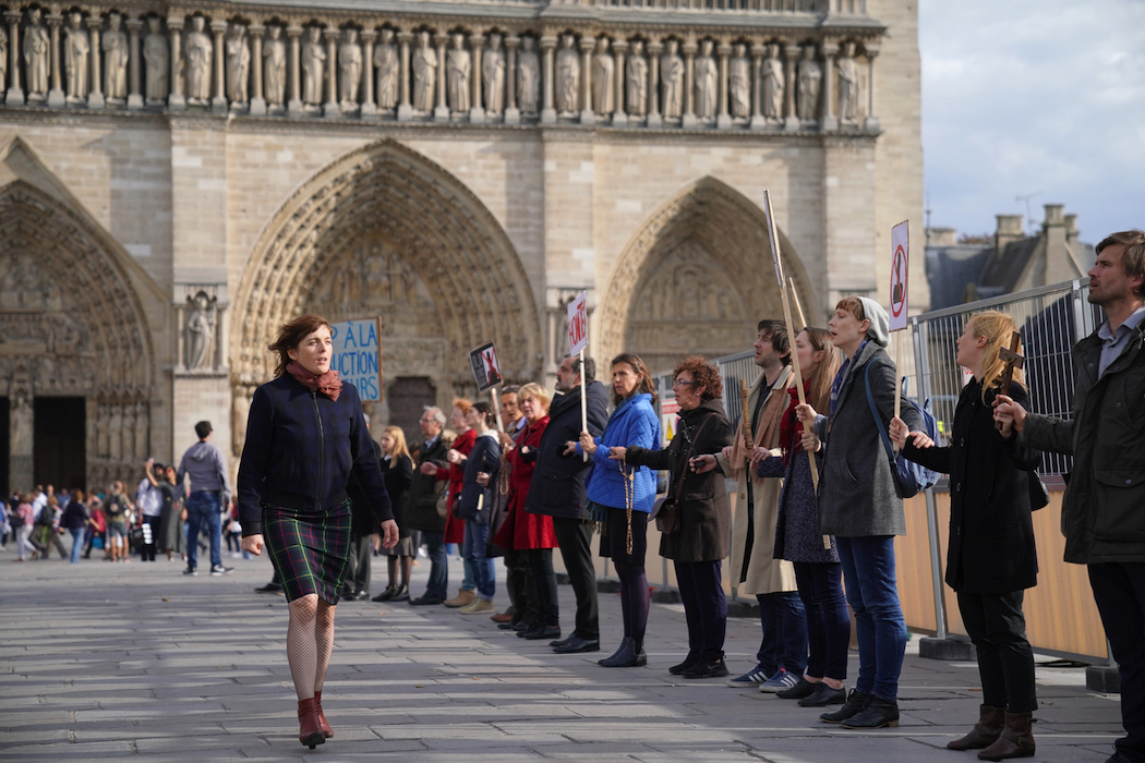 The whimsically romantic Notre-Dame,  shot before last year’s fire.