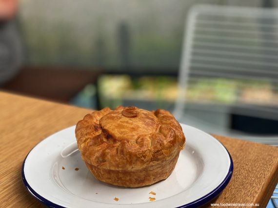 If you're looking for a good pie in Brisbane, pop into Pie Town.