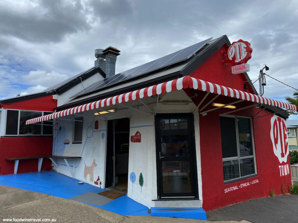 If you're looking for a good pie in Brisbane, pop into Pie Town.