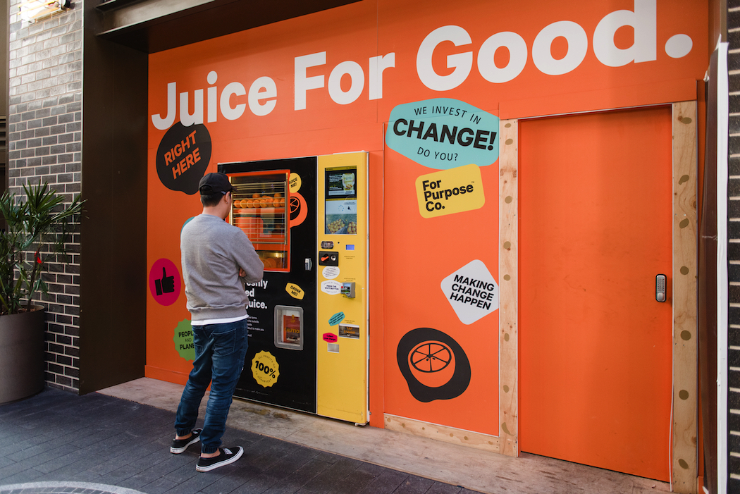 Juice For Good stops oranges from going to waste and raises money for OzHarvest.