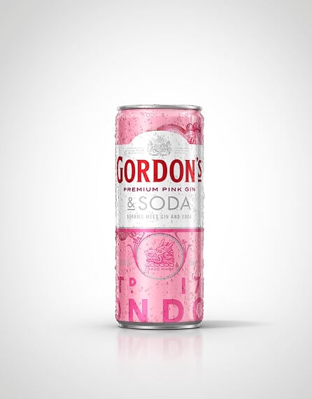 Gordon’s Premium Pink Gin & Soda
