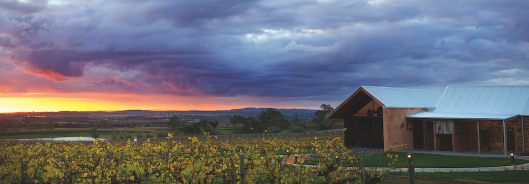 The cellar door for Grant Burge Wines in South Australia's Barossa Valley.