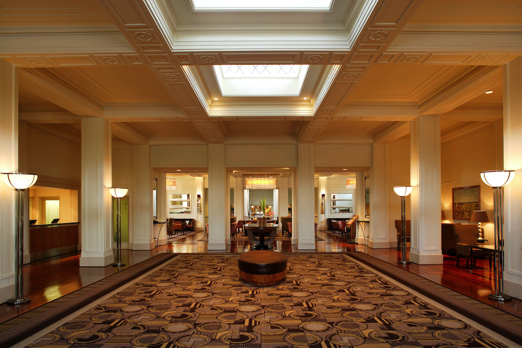 The Lobby leading into the classic and elegant Tea Lounge. Photo supplied by TravMedia.