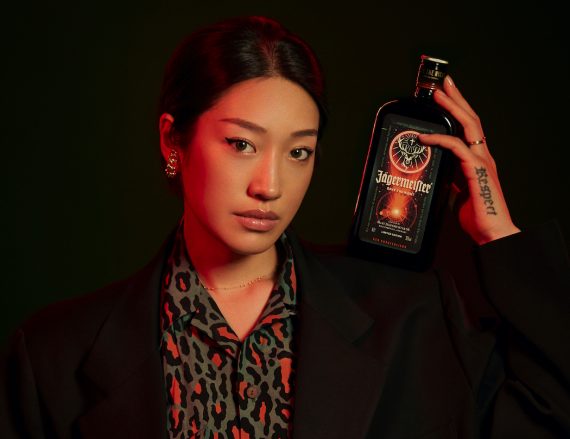 Internationally renowned DJ, Peggy Gou, is an ambassador for the Limited Edition Jägermeister.