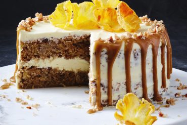 Baking a cake in the slow cooker. This delicious recipe for Hummingbird Cake is from Taste Top 100: The Ultimate Slow Cooker.