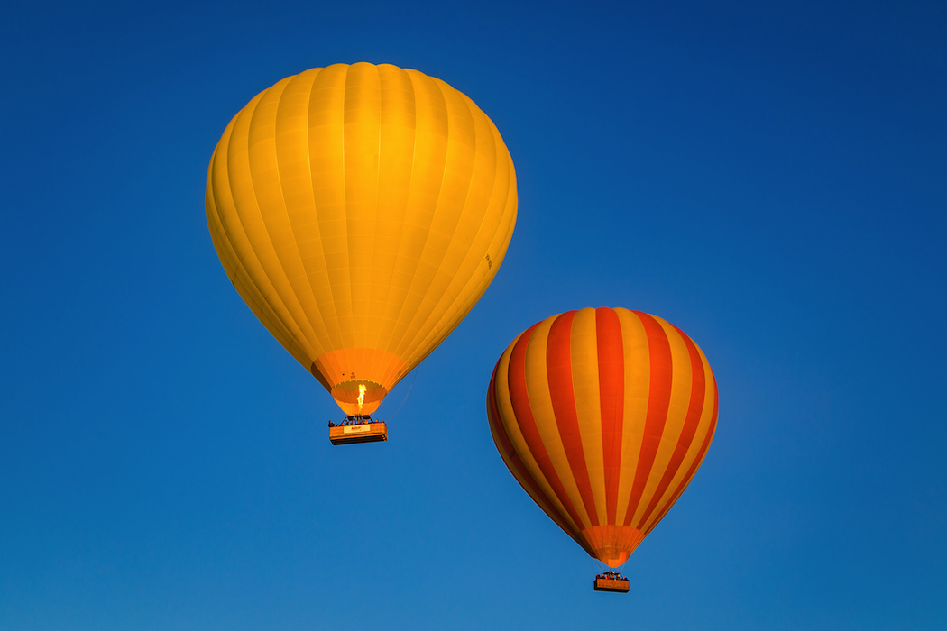 Hot air balloon flight, Scenic Rim Queensland