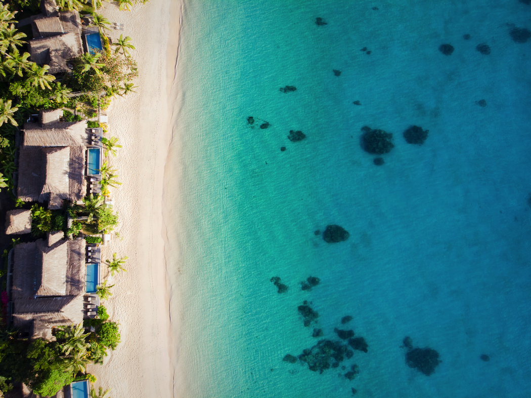 Rent out the whole island for a luxury experience at Kokomo Private Island, Fiji.
