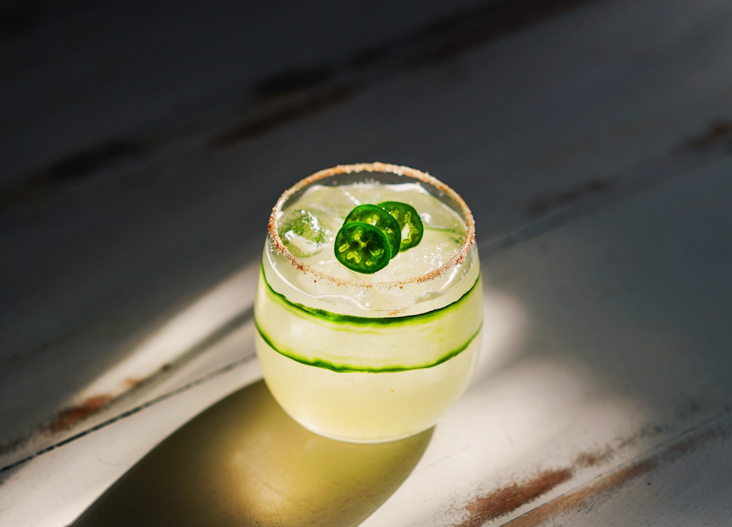 Spicy Cucumber Margarita Cocktail Recipe