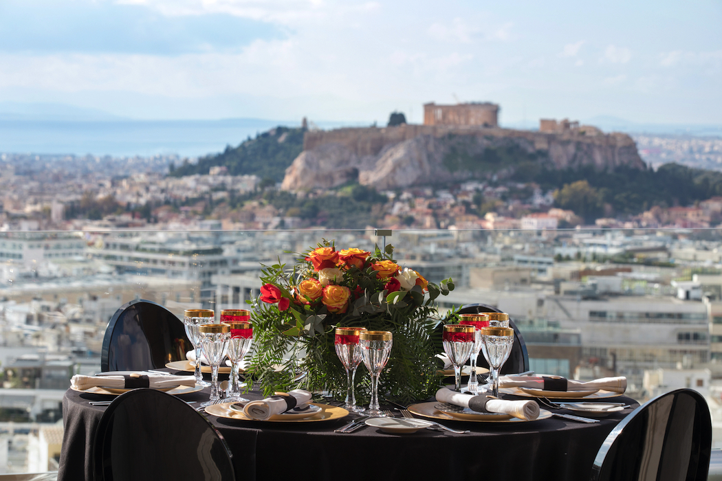 St George Lycabettus Lifestyle Hotel boasts breathtaking views of Athens and the Acropolis. 