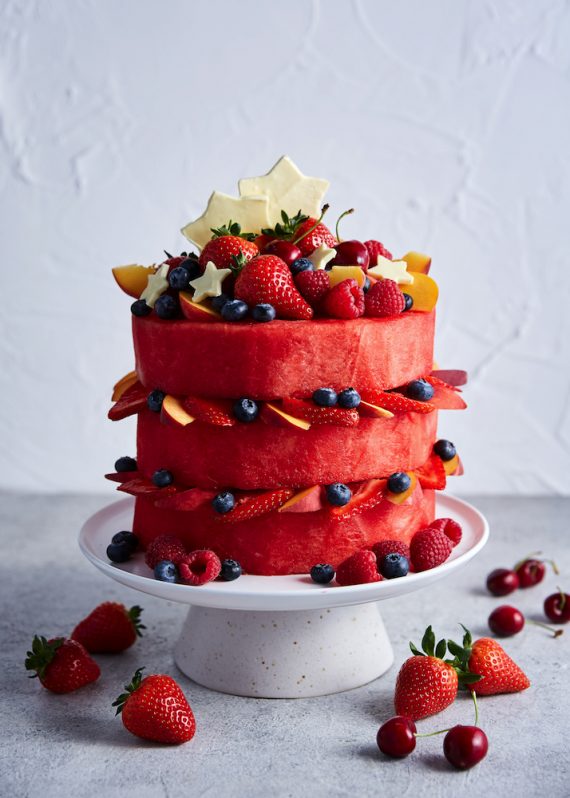 Recipe for Watermelon Cake