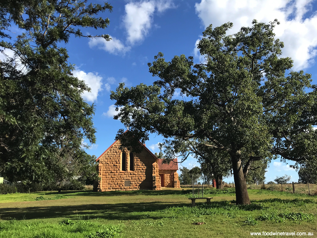 A cute little country church.