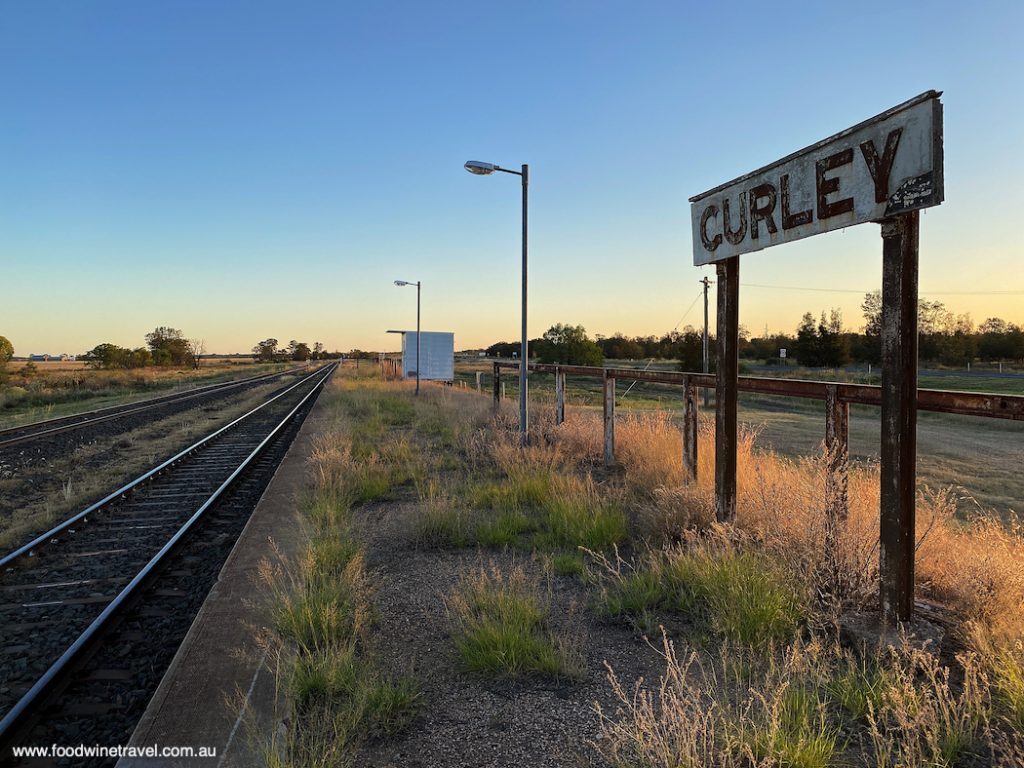 Gurley, in northern NSW, where my father was station master in 1956. Not much there now!