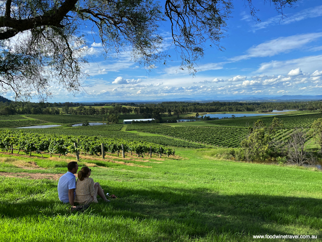The historic Audrey Wilkinson Vineyard was looking a picture.