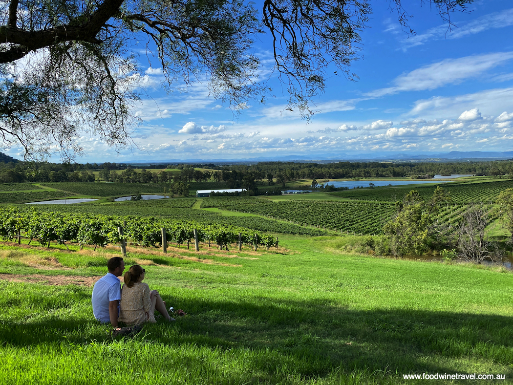 The historic Audrey Wilkinson Vineyard was looking a picture.