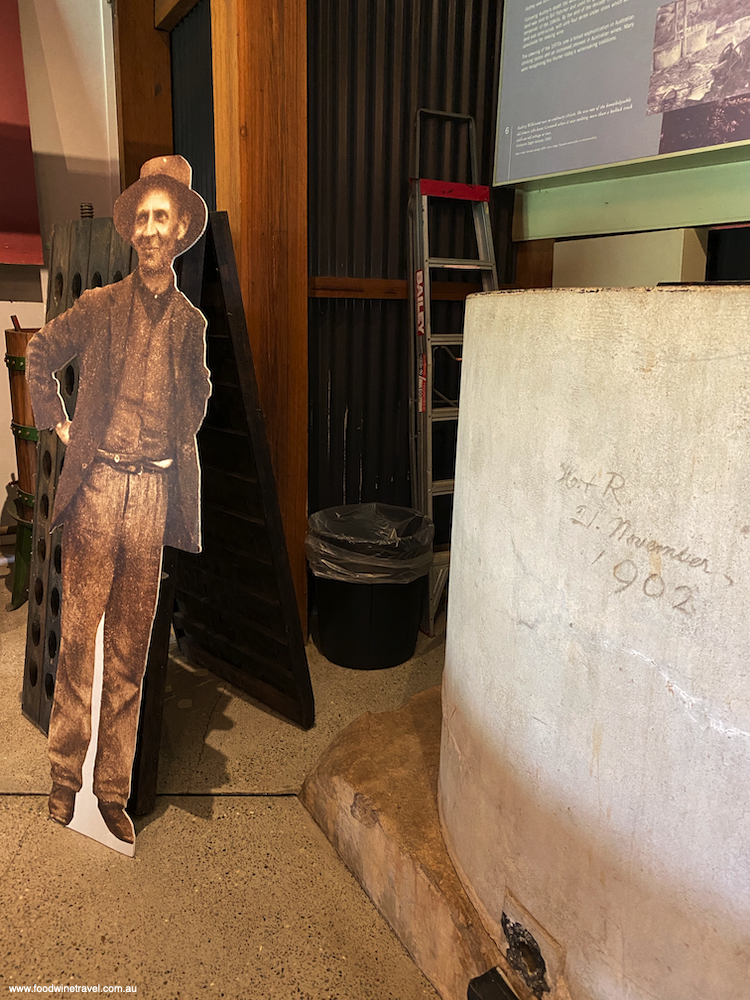 The cut-out image of Audrey Wilkinson, who left a remarkable legacy.